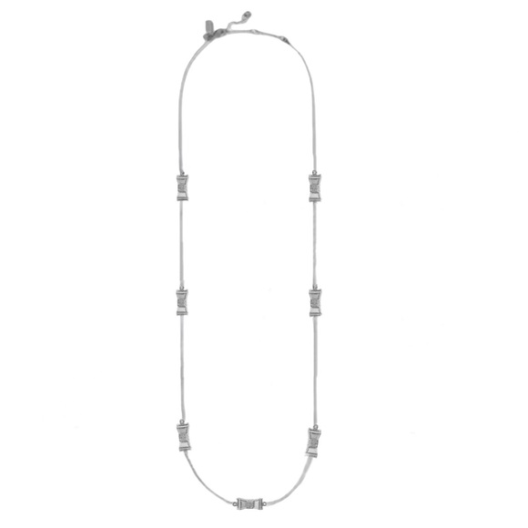 KATE SPADE • Silver Moon River Scatter Necklace - Picture 3 of 5